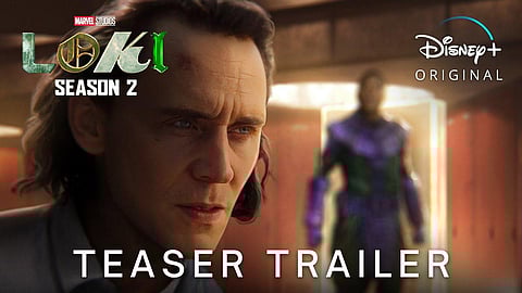 Poster of the upcoming TV series 'Loki' starring Tom Hiddleston. (Photo | YouTube)