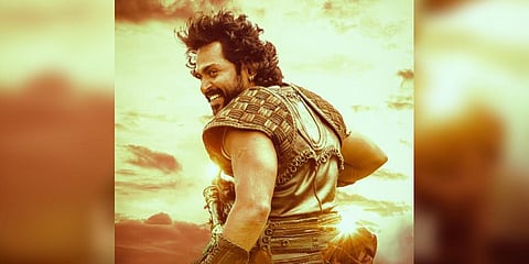 Actor Karthi as Vanthiyathevan 'Ponniyin Selvan 1'.