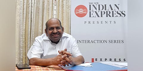 Former CPM state secretary Kodiyeri Balakrishnan. (File photo | B P Deepu, EPS)