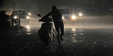 Bengaluru rains. (Photo | EPS)