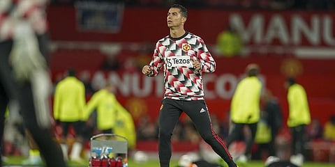 Manchester United's Cristiano Ronaldo.(Photo | AP)