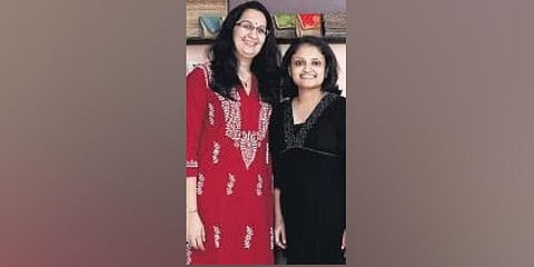 Rekha Rajagopal and Maya Mohan Ajay