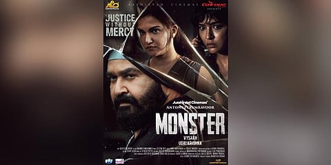 Poster of Vysakh's 'Monster'.(Photo | Twitter)