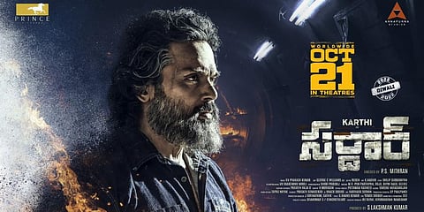 Poster of 'Sardar'.(Photo | Twitter)