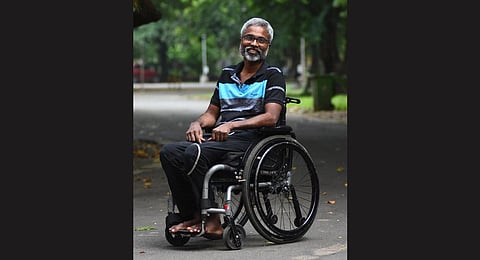 This disabled TN scientist swims against tide to land gold