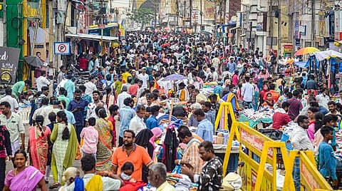 The festive rush at Gandhiji Road in Thanjavur | Express