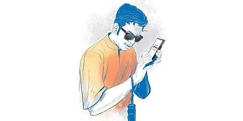 Blind can now scan to identify