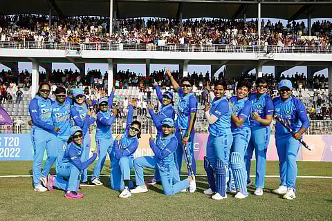 A Victory This: Equal match fee enough reason for celebration for the women's cricket in India.