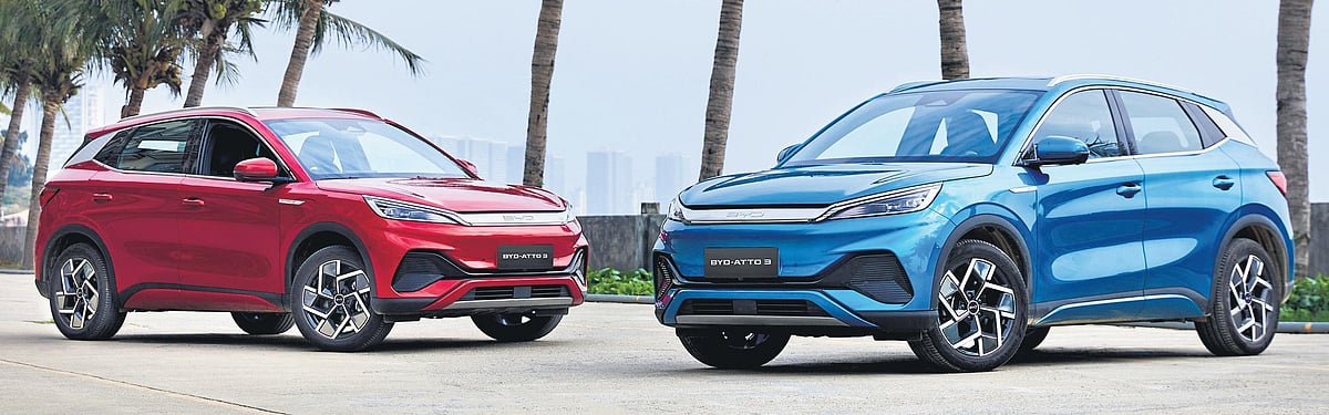BYD ATTO 3 debuts in India!