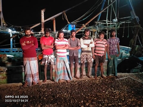 Lankan Navy arrests seven more Tamil fishermen