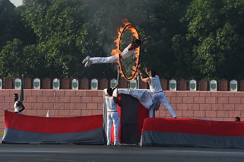 IN PHOTOS | Cadets perform a combined display at Officers Training Academy, Chennai