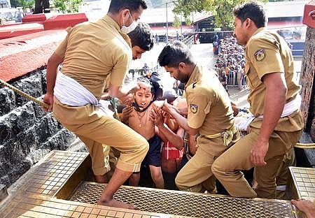 No more free food, govt to charge cops on Sabarimala duty Rs 100 daily