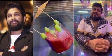 Mumbai-based vendor introduces juices named after Allu Arjun
