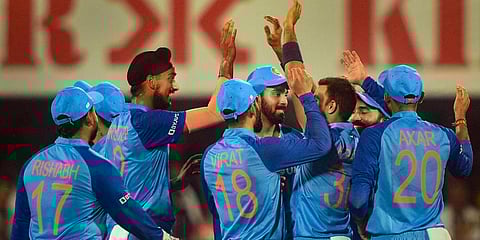 Since their early exit from the T20 World Cup 12 months ago, the Indian batting has come a long way and looks formidable ahead of the next edition beginning later this month.(Photo | PTI)