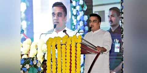 Gujarat Home Minister Harsh Sanghvi. (Photo | Twitter, @sanghaviharsh)