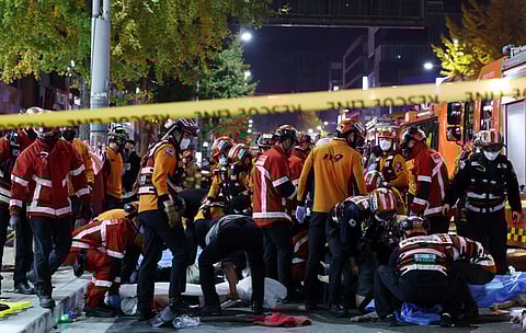Crush kills at least 151 at Halloween festivities in Seoul