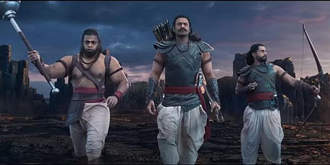 A still from Om Raut's movie 'Adipurush' (File photo | YouTube Screengrab)