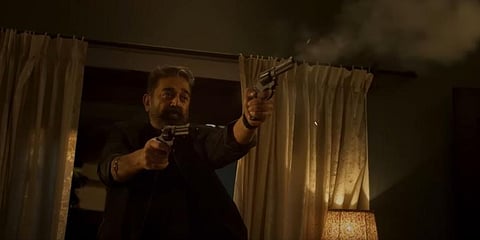 A still from Tamil high-octane action film 'Vikram' directed by Lokesh Kanakaraj