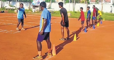 State handball academy set up in Tenali at a cost of Rs 20 lakh | Express