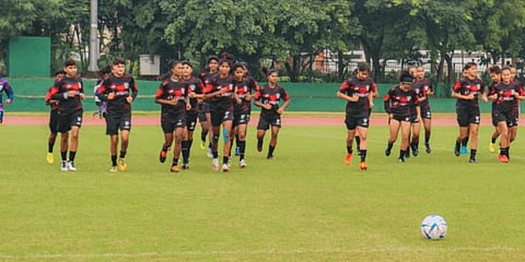 Thomas Dennerby on Wednesday named a 21-member Indian squad for the FIFA U-17 women's World Cup.(Photo | AIFF website)