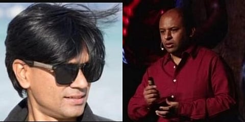 Fact-checking website Alt News co-founders Mohammad Zubair and Pratik Sinha. (Photo | PTI)