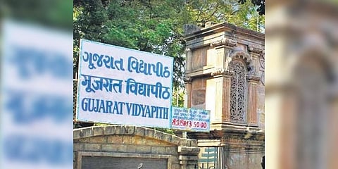 Gujarat Vidyapith founded by Mahatma Gandhi