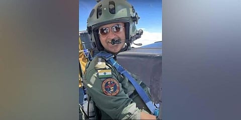 Lt Col Yadav Was a qualified flying instructor with a tenure in Siachen. (Photo | Special Arrangement)