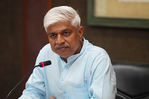 Rajendra Pal Gautam is Delhi's Minister for Social Welfare, SC & ST, Gurudwara Elections, Water, and Registrar of Cooperative Societies. (Photo | Rajendra Pal Gautam Twitter)