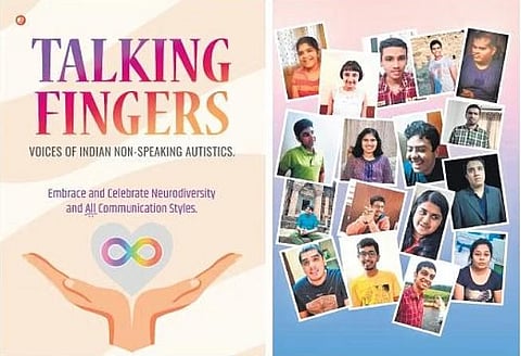 Cover of Talking Fingers; the writers' team