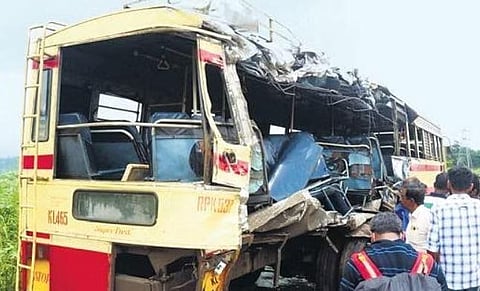 Vadakkencherry accident: Rs 10 lakh insurance claim for kin of deceased KSRTC passengers