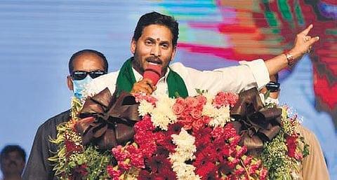 Andhra Pradesh CM YS Jagan Mohan Reddy. (Photo| Prasant Madugala, EPS)
