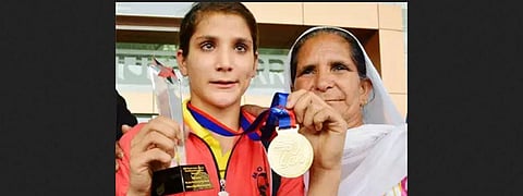 Boxer Mandeep Kaur. (File Photo)