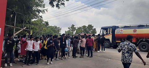 Stampede at Kovai concert
