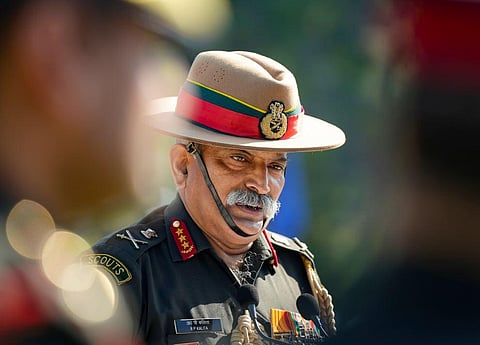General Officer Commanding-in-Chief (GOC-in-C) of Eastern Command Lt. General RP Kalita. (Photo | PTI)