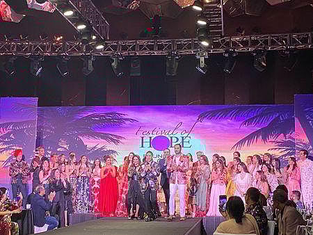 An image from the ‘Festival of Hope’ event