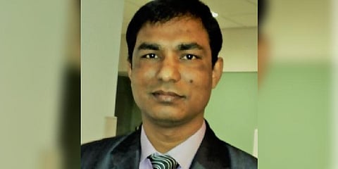 Bhaskar Halami, senior scientist in the research and development section of Sirnaomics Inc, a biopharmaceutical company in Maryland, USA (Photo | LinkedIn)