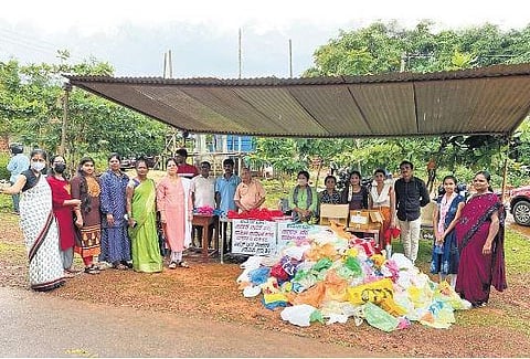 Creating awareness on hazardeous impact of plastic in Uttara Kannada