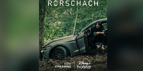 Poster of Mammootty's Rorschach.(Photo | Twitter)