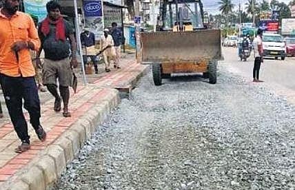 So far, 60 per cent of the road work has been completed and the rest will be over in another six months