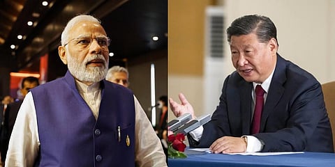 India's Prime Minister Narendra Modi and Chinese President Xi Jinping. (File Photo | AP)