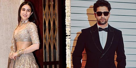 Bollywood actors Vicky Kaushal and Sara Ali Khan (Photo | Instagram)