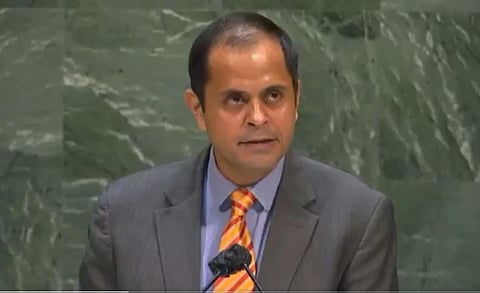 Indian diplomat Pratik Mathur (Photo | Twitter)