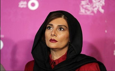 Iranian actress Hengameh Ghaziani. (Photo | AFP)