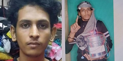 The suspect in the mysterious blast in an auto rickshaw case, Shariq.