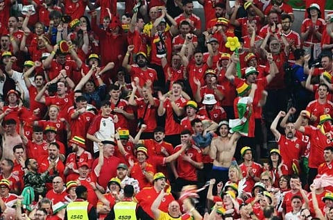 Mask less audience in FIFA World Cup. (Photo | AFP)