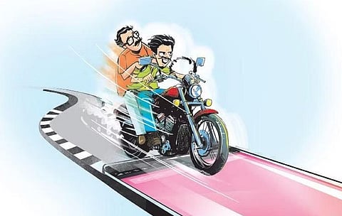 Bike theft during open defecation in Balangir