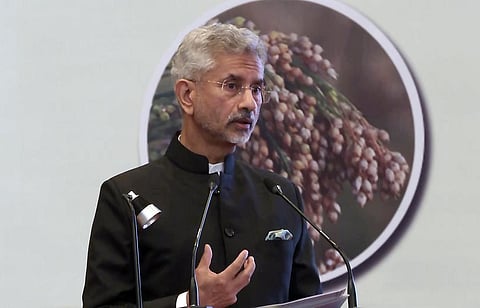 Covid, climate & conflict impacted food security; need concentrated push for millets: Jaishankar