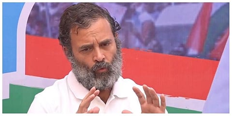 Rahul Gandhi during the Bharat Jodo Yatra. (Photo |PTI)