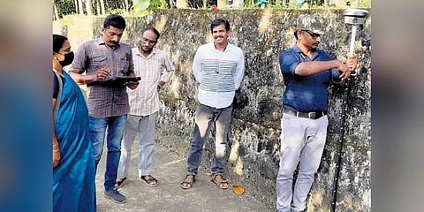 Digital survey being held in Punalur village in Kollam