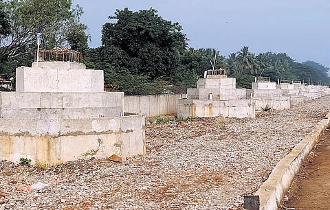 Image of a Tank bund project used for representational purposes only.